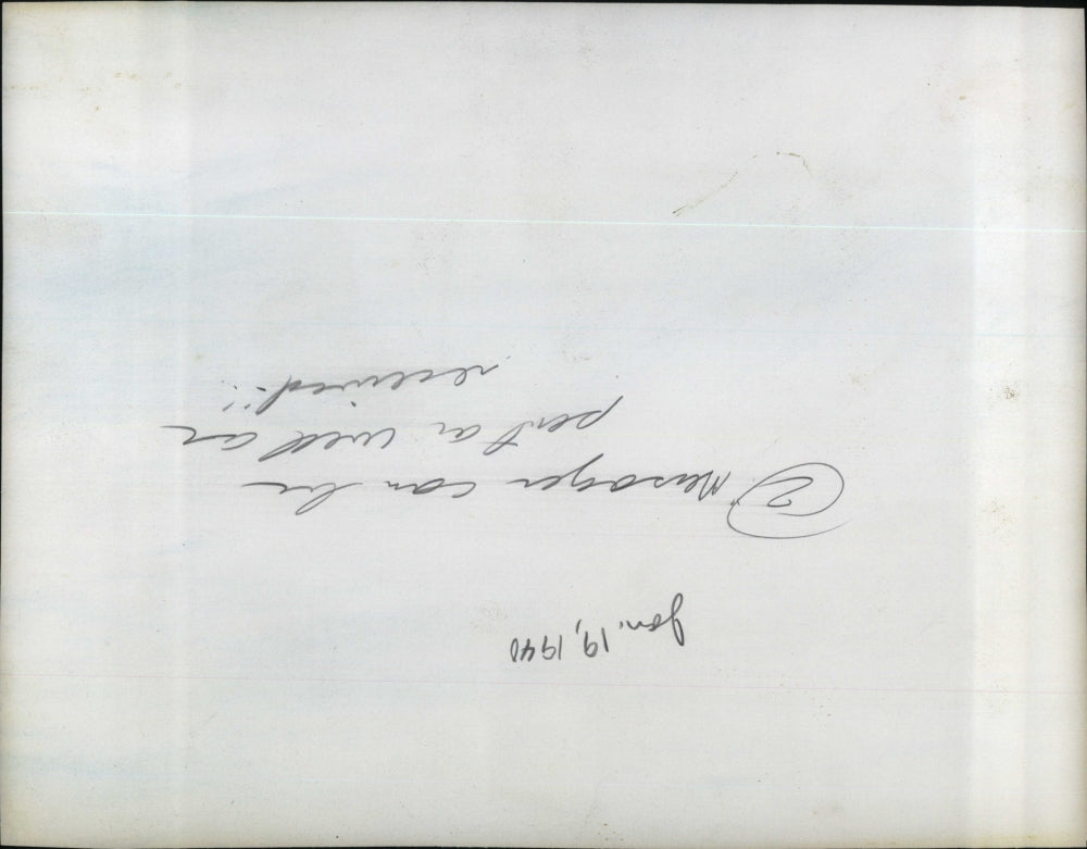 1940 Press Photo A radio operator and his equipment - RSJ14475