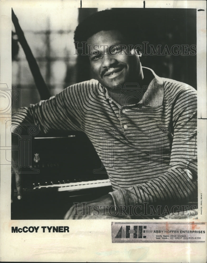 1986 Press Photo MyCoy Tyner, Pianist - RSJ16229
