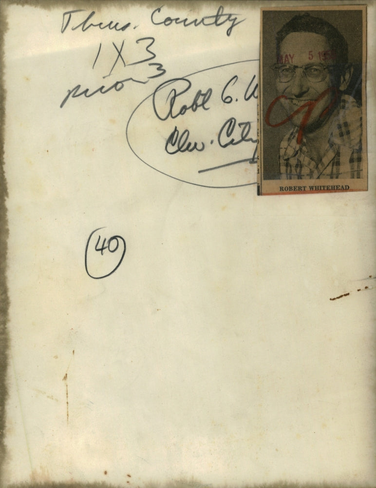 1956 Press Photo Robert Whitehead - RSJ17069