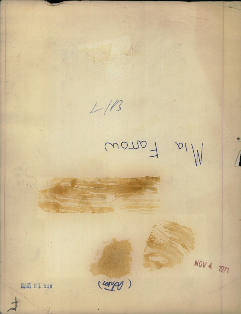 1971 Press Photo Actress Mia Farrow - RSJ17865