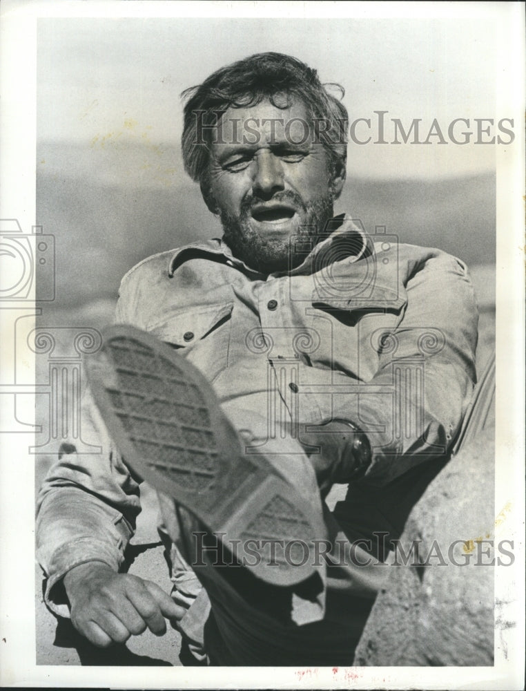 1973 Press Photo Actor Arthur Hill In Movie Of The Week Ordeal - Historic Images