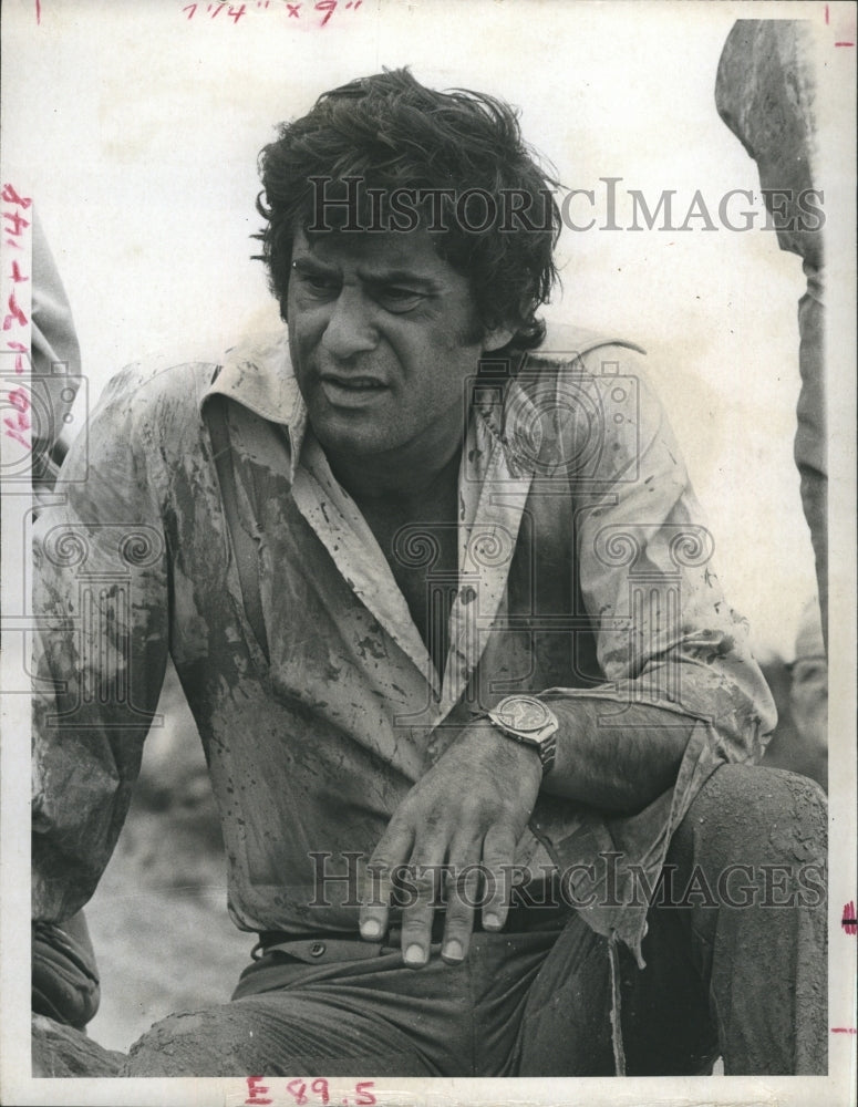 1973 Press Photo James Farentino in "The Abduction of Bayard Barnes"- Historic Images