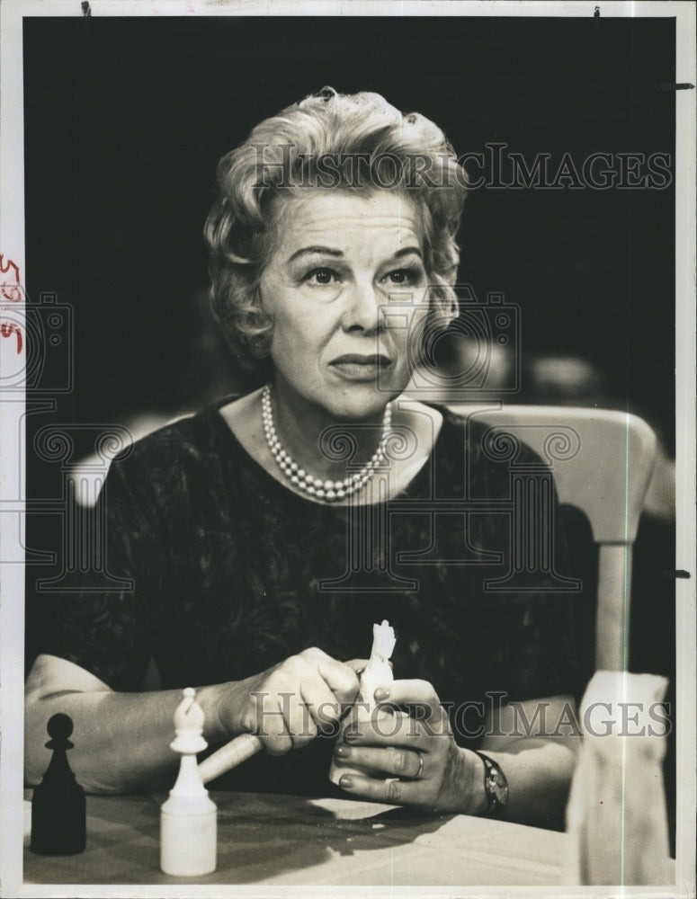 1962 Press Photo Actress Glenda Farrell TV Show United States Steel Hour- Historic Images