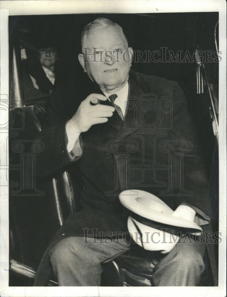 1936 Press Photo John Nance Garner, U.S Vice Pres. during Roosevelt term.- Historic Images