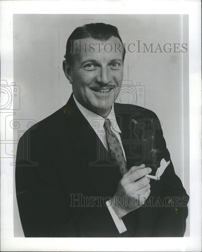 1961 Press Photo Actor Claude Horton- Historic Images