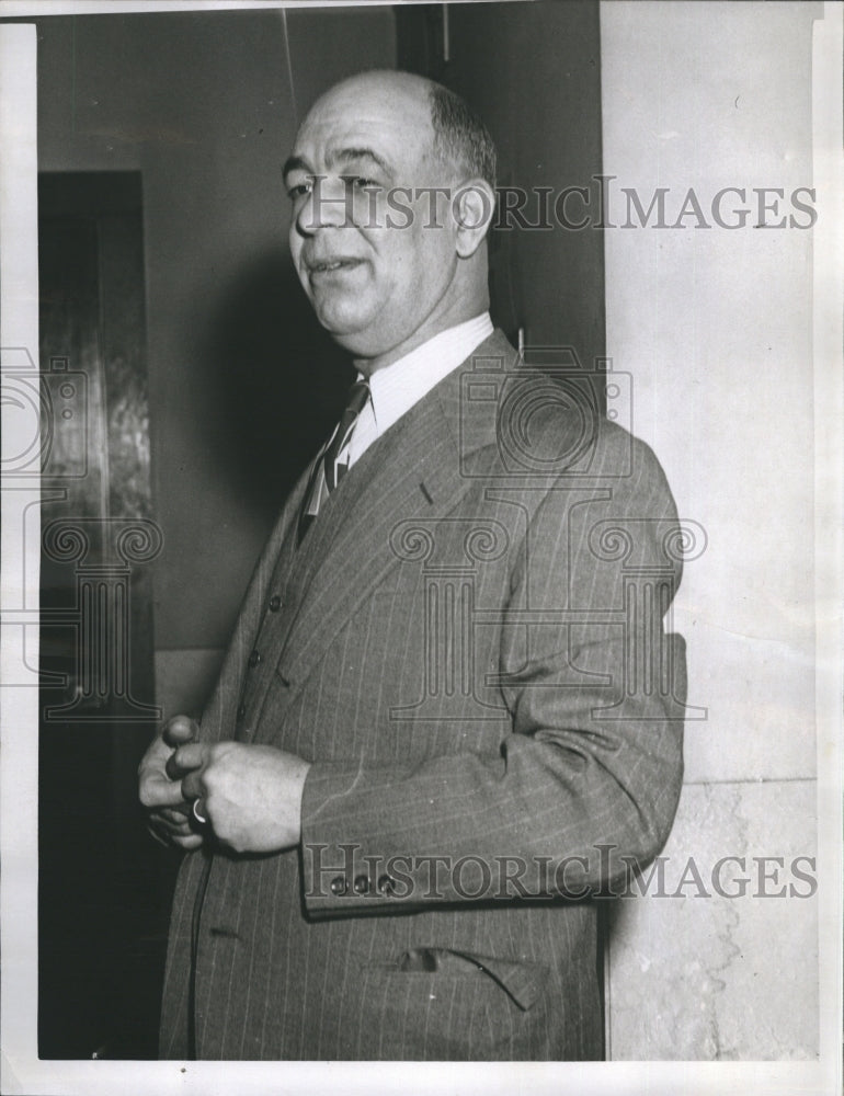 1953 Press Photo Grand Jury Case Capt. Francis Wilson Homocide- Historic Images