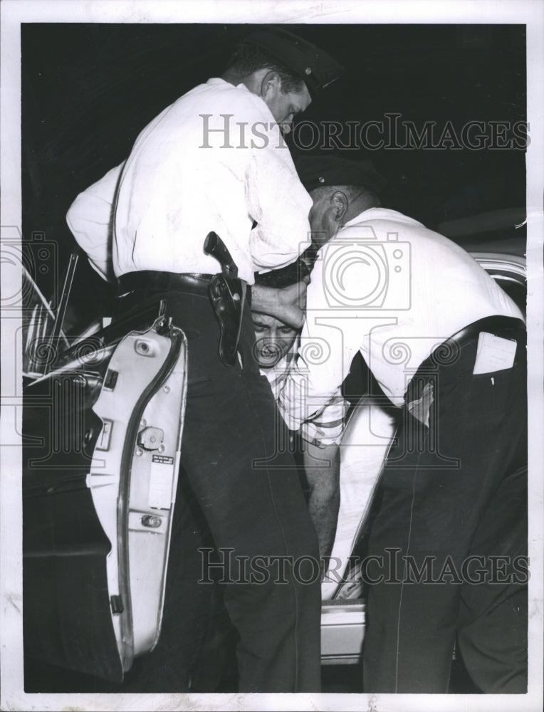 1963 Press Photo Peter Begosian suffered a stab wound in the Back Bay- Historic Images