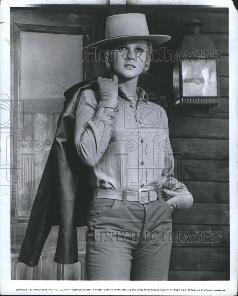 1972 Press Photo Ann-Margret  stars in &quot;The Train Robbers&quot; - Historic Images