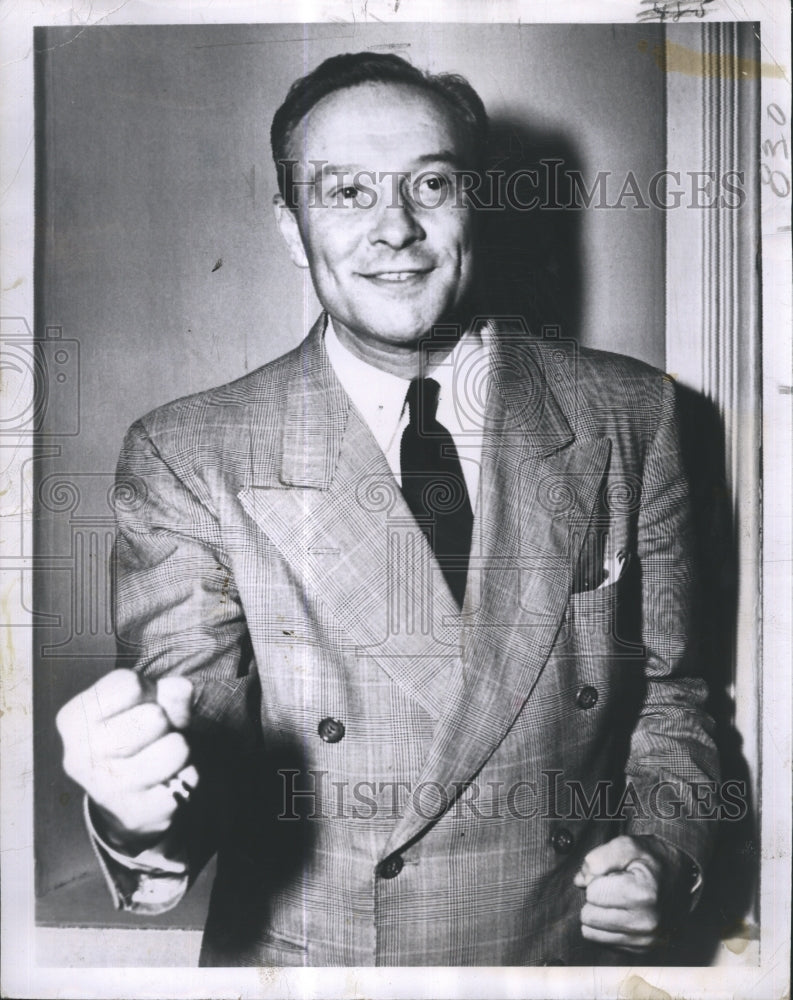 1950 Press Photo Sen. William E. Jenner criticizes Gen. Marshall&#39;s appointment- Historic Images