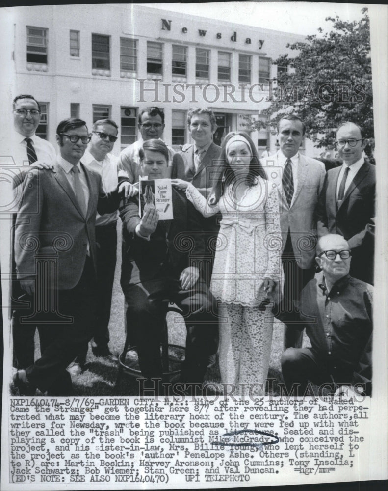 1969 Press Photo M. McGrady, B. Young, M. Boskin, H. Aronson, and J. Cummins- Historic Images