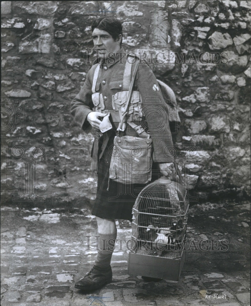 1967 Press Photo Alan Bates in "King of Hearts"