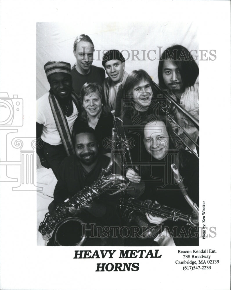 1994 Press Photo Funk Jazz Band Heavy Metal Horns