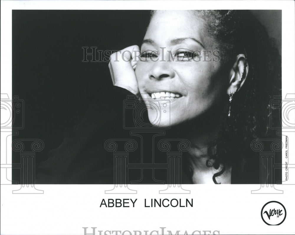 Press Photo Abbey Lincoln