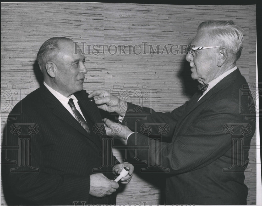 1964 Press Photo E Ross Anderson President Founder Anelex Corporation- Historic Images