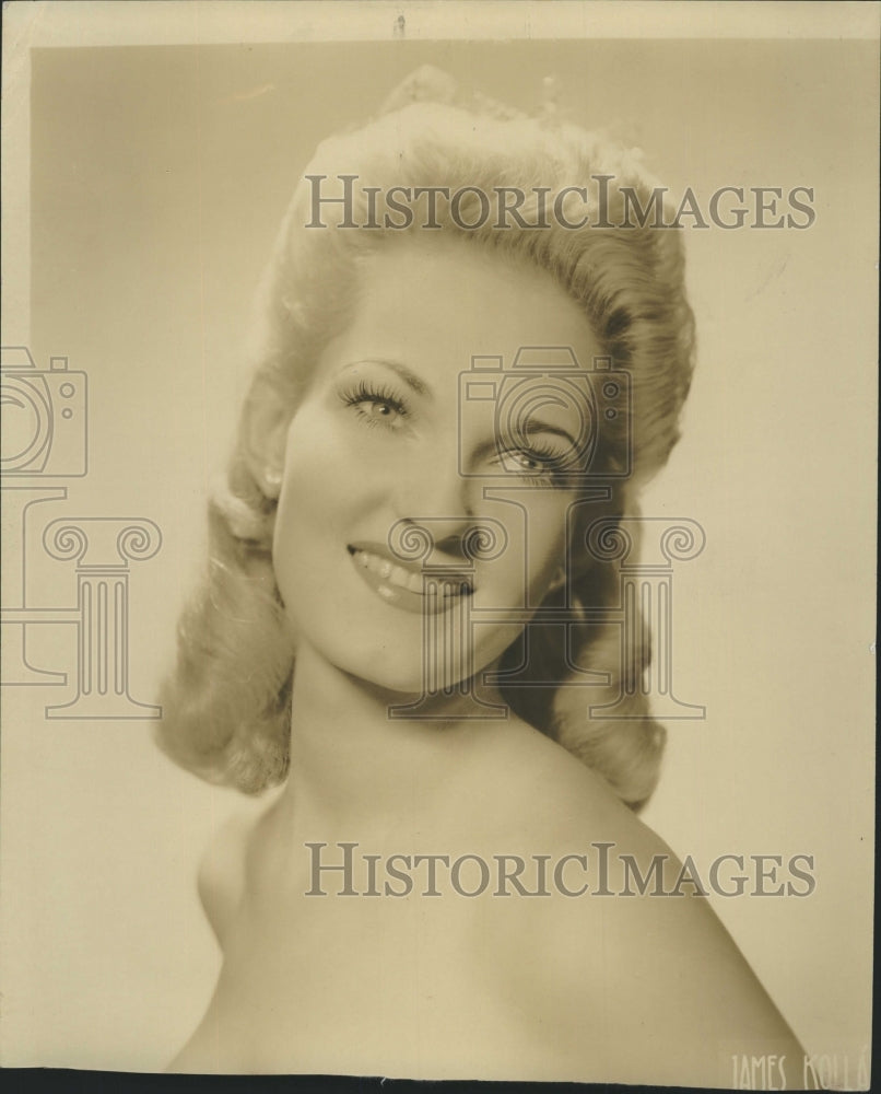 1942 Press Photo Jeanne Zeeley- Historic Images