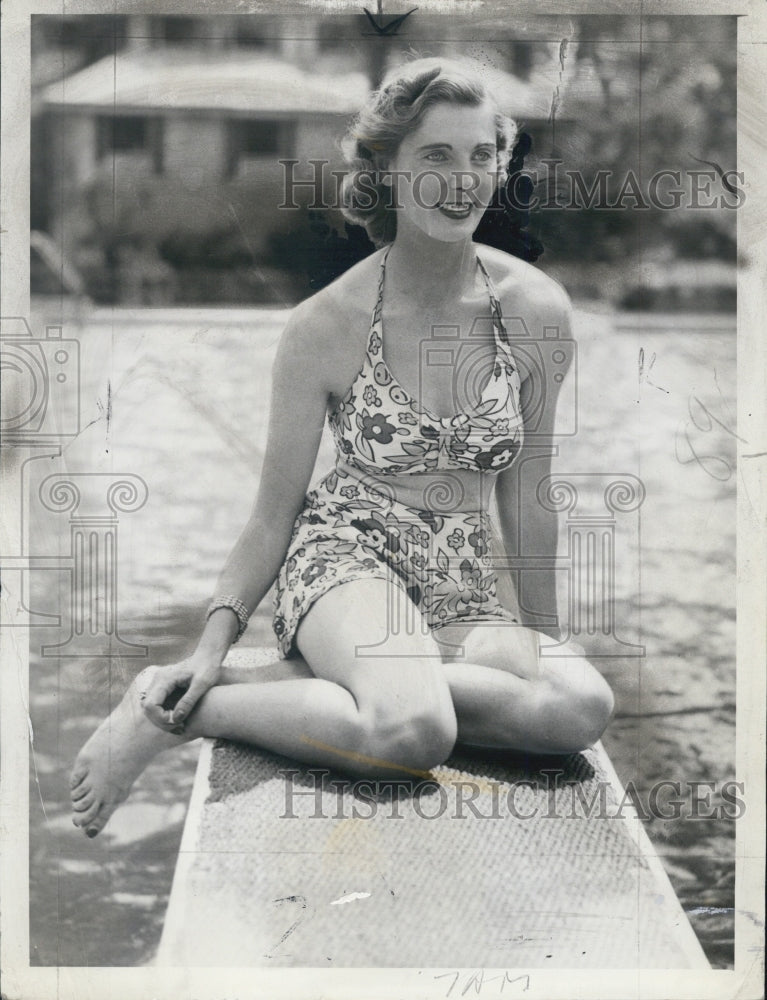 1939 Press Photo Tennis Star Kay Stammer- Historic Images