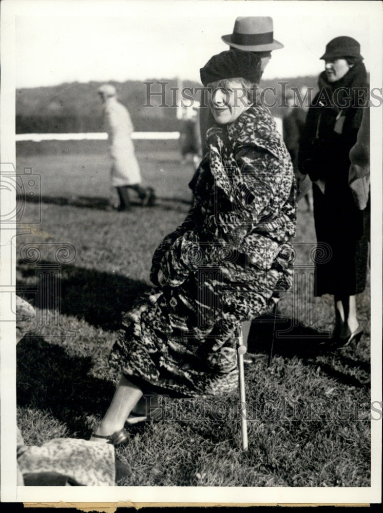 1933 Press Photo Mrs Richard Whitney,socialite- Historic Images