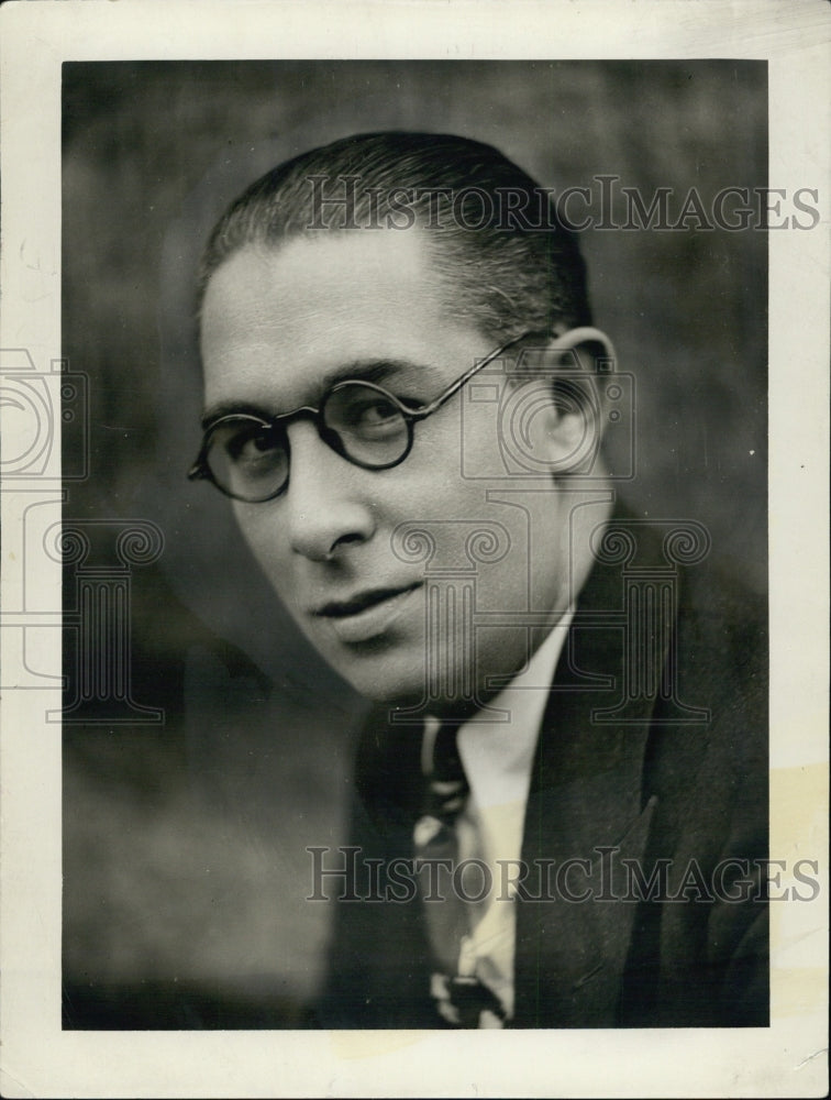 1931 Press Photo A picture of Joe Solomon- Historic Images