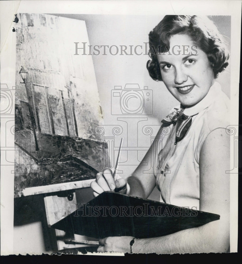 1953 Press Photo Kathryn Eisenhower Niece of Dwight Eisenhower- Historic Images