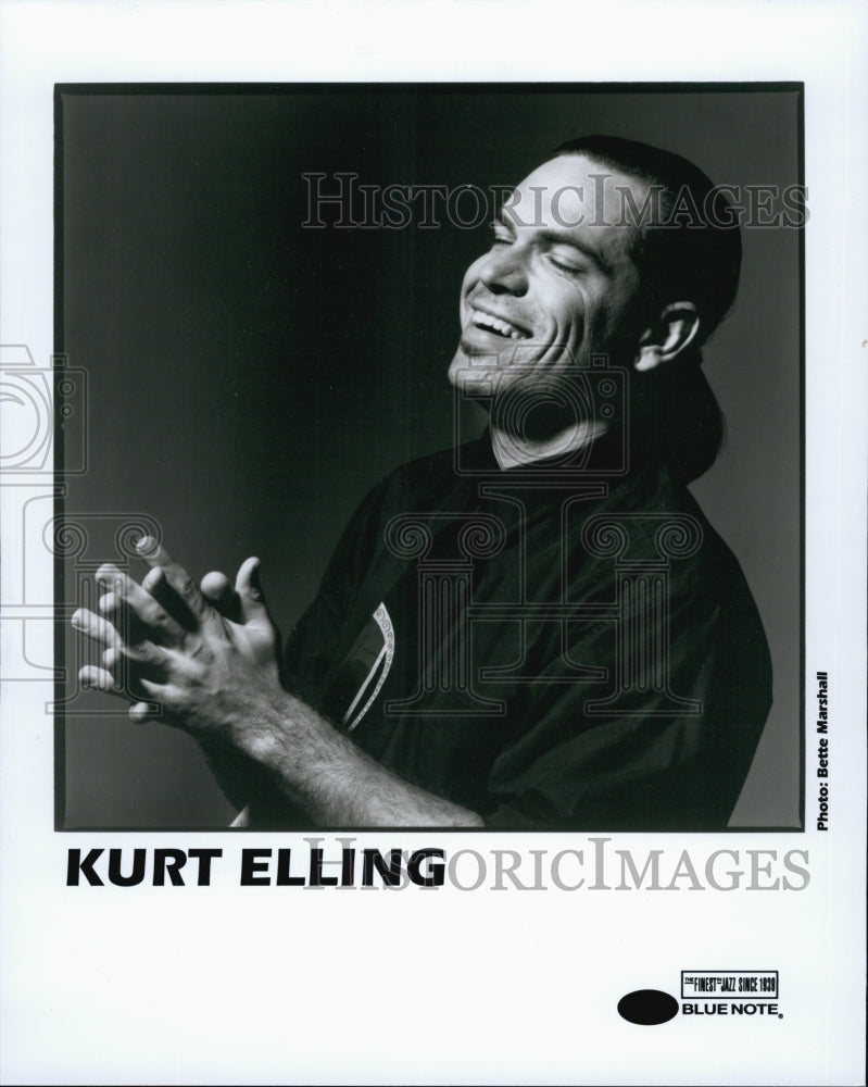 Press Photo American jazz vocalist Kurt Elling