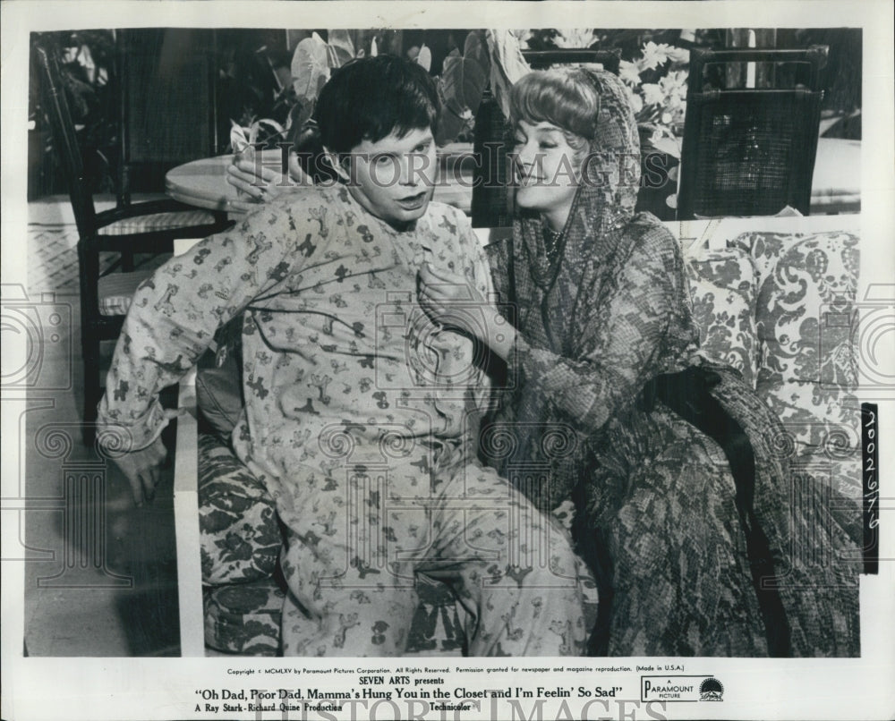 1967 Press Photo Film Oh Dad, Poor Dad Mama's Hung You in Closet & I'm Feeling - Historic Images