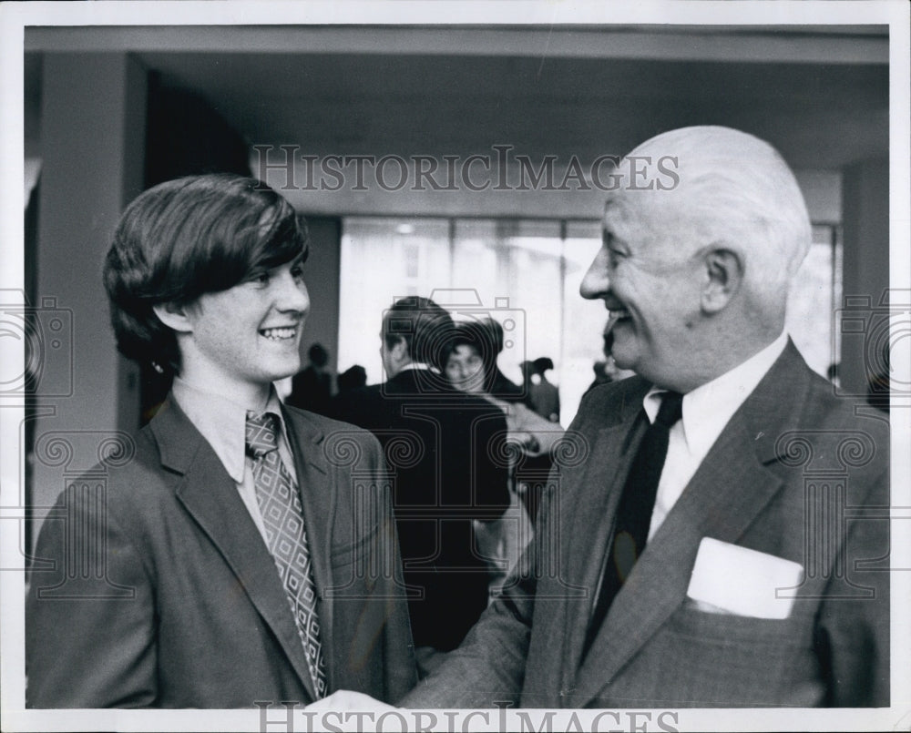 1971 Press Photo John Desmond and Dean Welsey- Historic Images