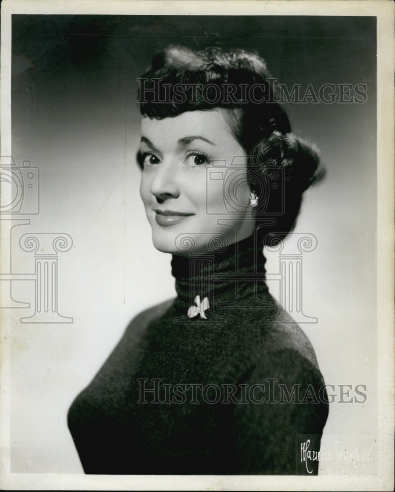 1961 Press Photo Singer Gisele MacKenzie The King & I Anna- Historic Images