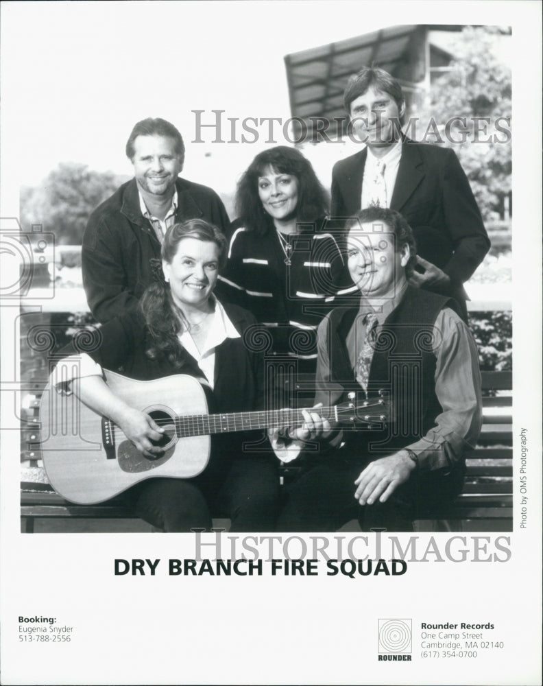 Press Photo Band,Dry Branch Fire Squad,Bluegrass