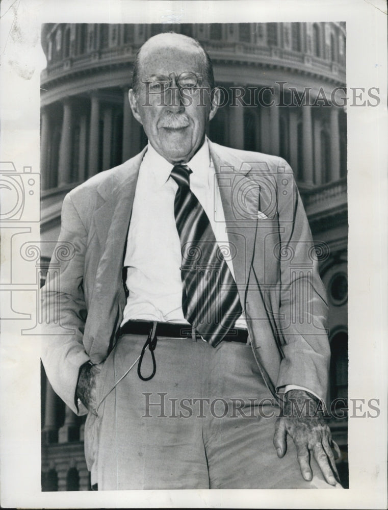 1956 Press Photo Senator Theodore Green (RI)- Historic Images