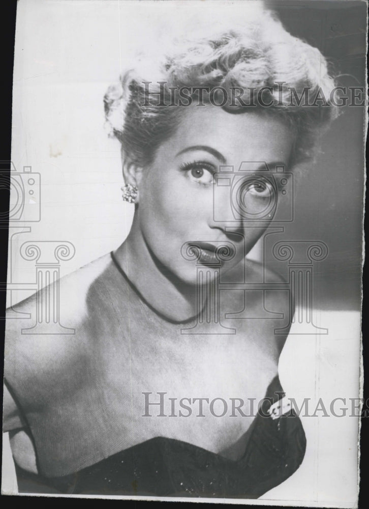 1953 Press Photo  Actress Ann Sothern - Historic Images