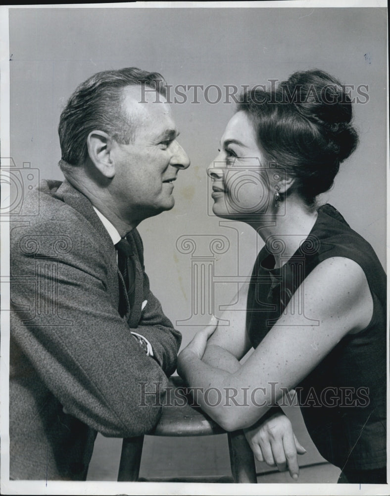 1964 Press Photo Marge &amp; Gouer Champion, Married Dance Team - Historic Images