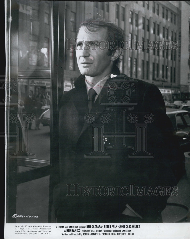 1971 Press Photo Actor Ben Gazzara play as Harry in &quot;Husband&quot;.- Historic Images