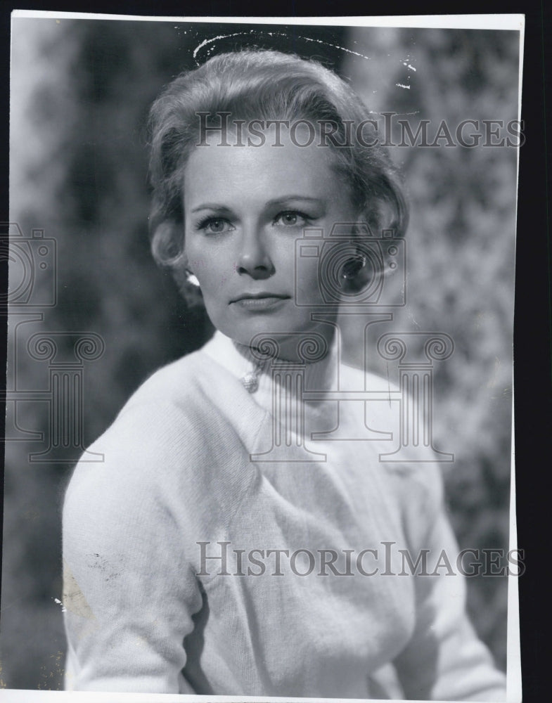 1966 Press Photo Film and Stage Actress Bethel Leslie
