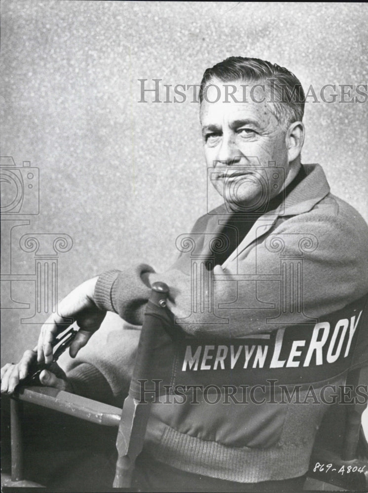 1962 Press Photo Director Mervyn LeRoy One Of Hollywood's Popular Movie Makers - Historic Images