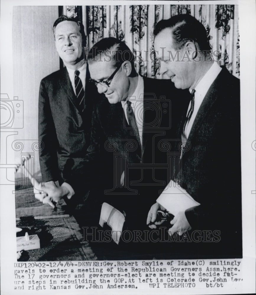 1964 Press Photo Meeting of The Republican Governors Assn.- Historic Images