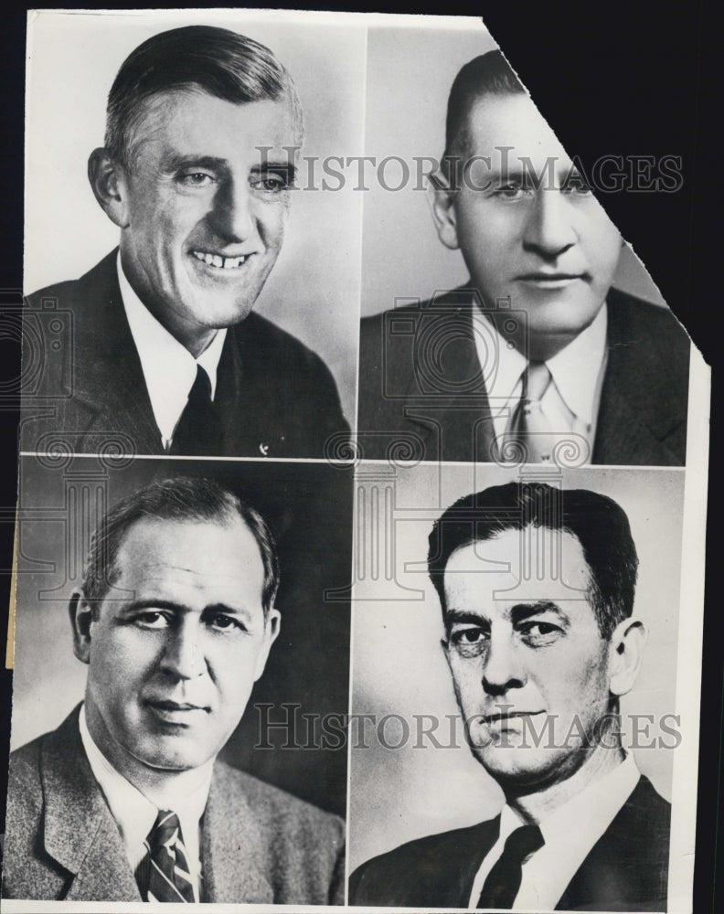 1954 Press Photo republican and Democratic candidates for the U.S. Senate.- Historic Images