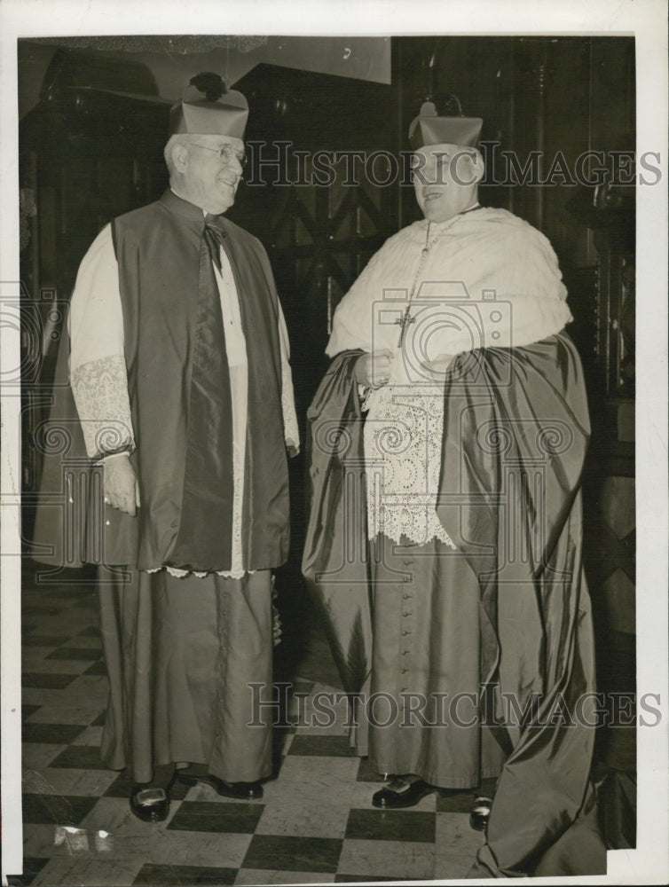 1945 Press Photo Bishop Edward F. Ryan.- Historic Images