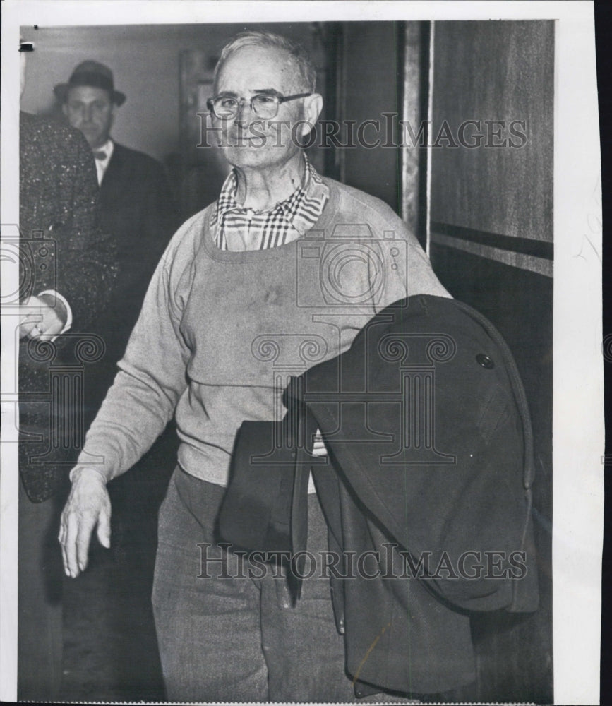 1960 Press Photo Alfonso Catalano,1st Degree Murder,Father Vincent Belle- Historic Images