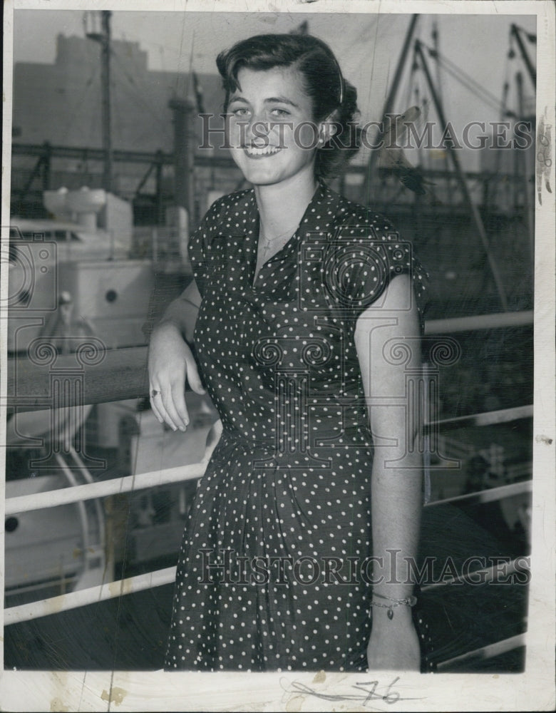 1948 Press Photo Jean Kennedy,daughter of Joseph P Kennedy- Historic Images