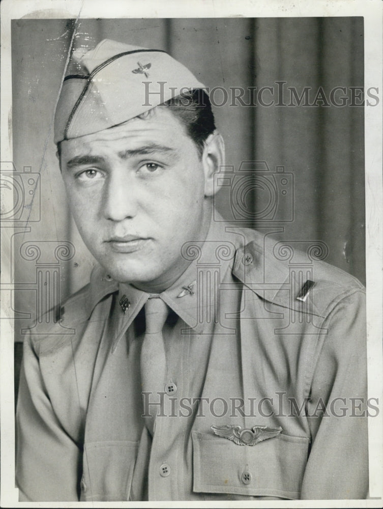 1942 Press Photo Lt, Daniel B. Schwimmer, U.S Army Air Corp.- Historic Images