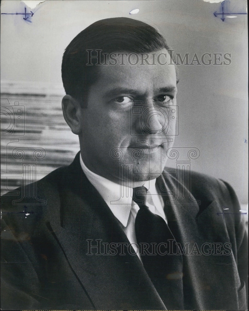 1952 Press Photo Andrew Heiskell Publisher &amp; Vice President Of Life Magazine - Historic Images