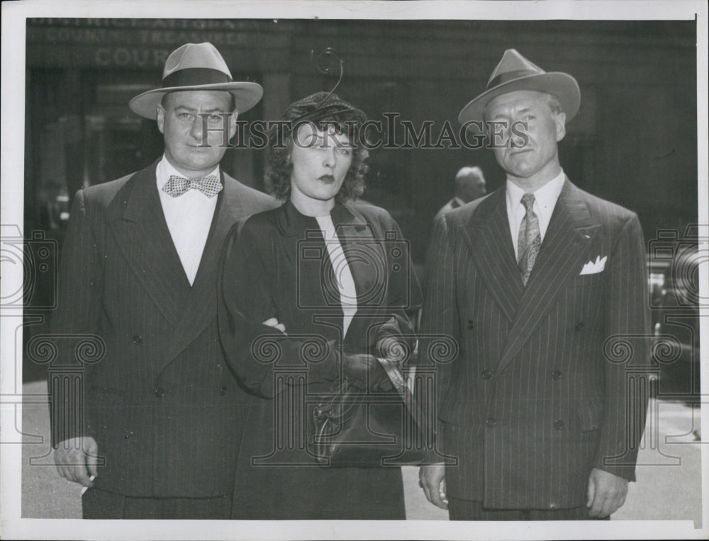 1949 Press Photo Ann Marie Salat Attorneys- Historic Images