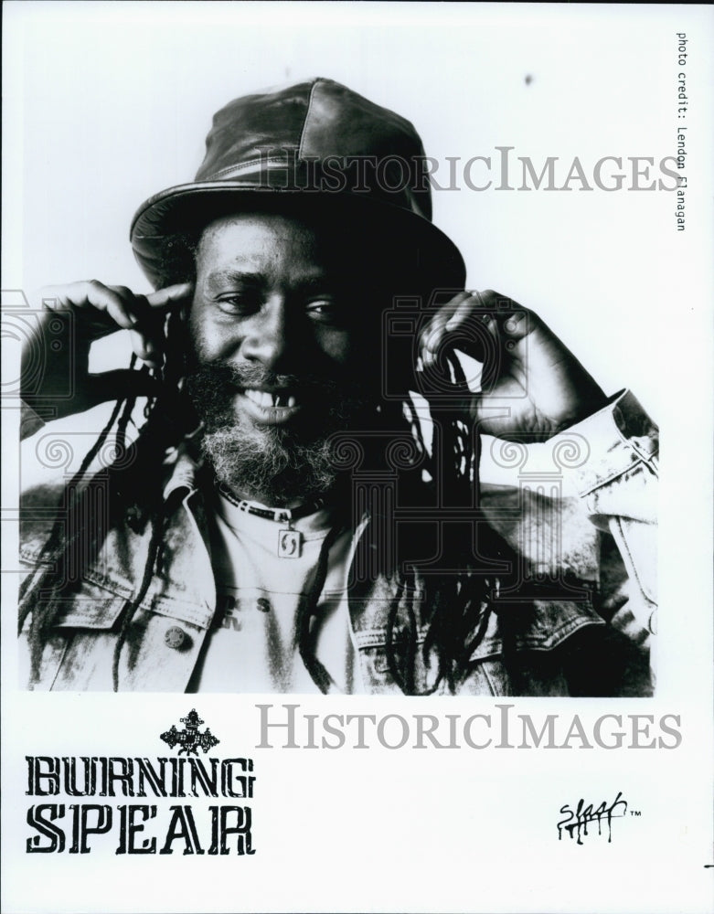 Press Photo Burning Spear