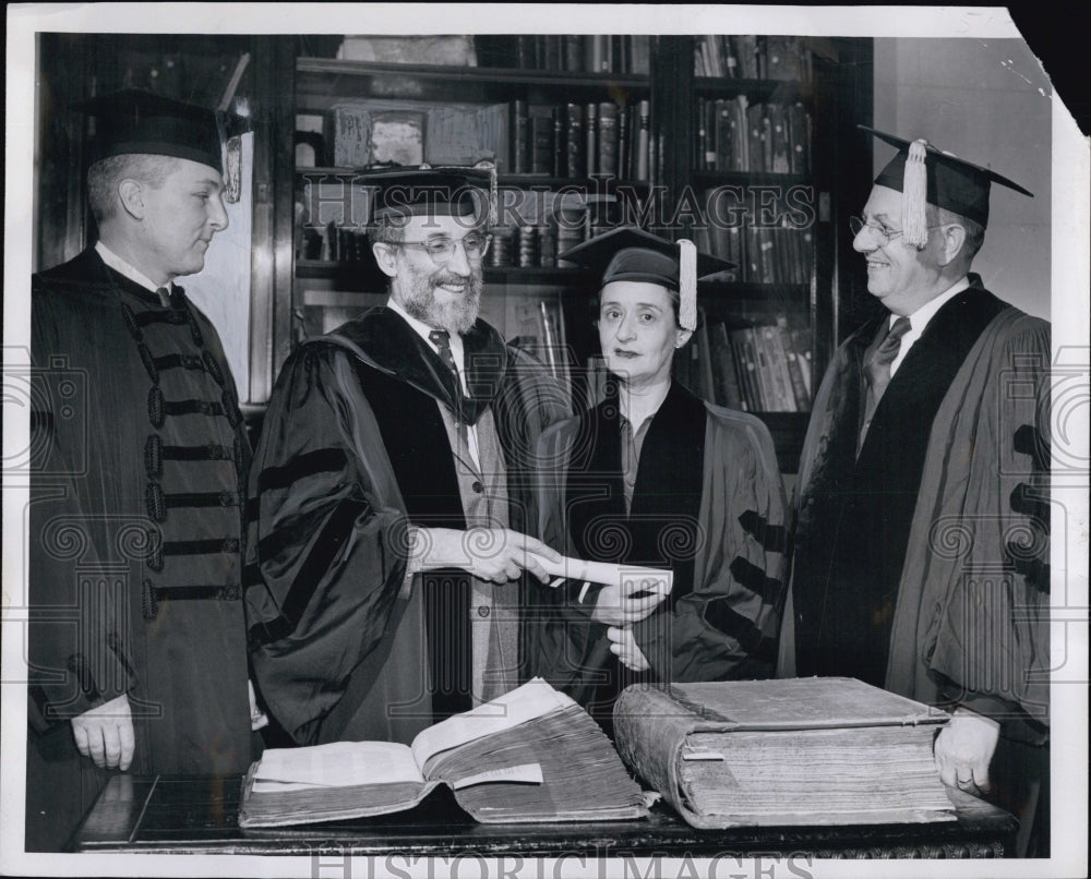 1955 Press Photo World Brotherhood Convocation- Historic Images