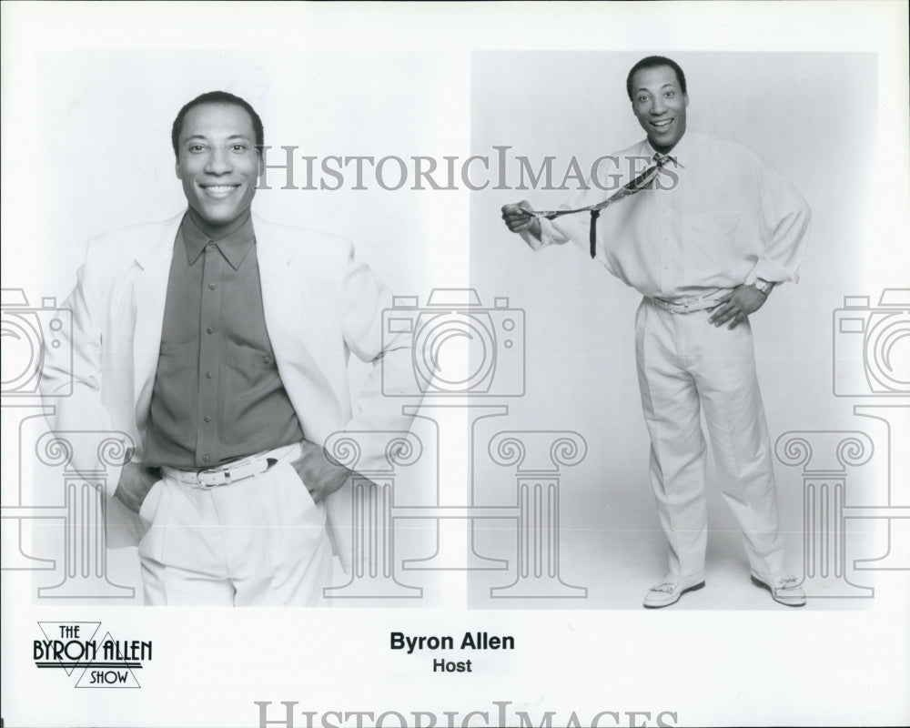 Press Photo Byron Allen of &quot;The Byron Allen Show&quot;