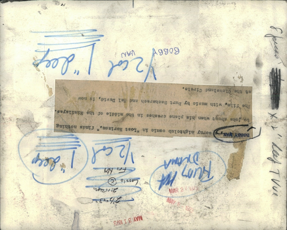 1973 Press Photo Bobby Van