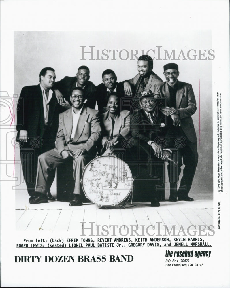 1944 Press Photo Towns, Andrews, Anderson and Harris of "The Dirty Dozen"