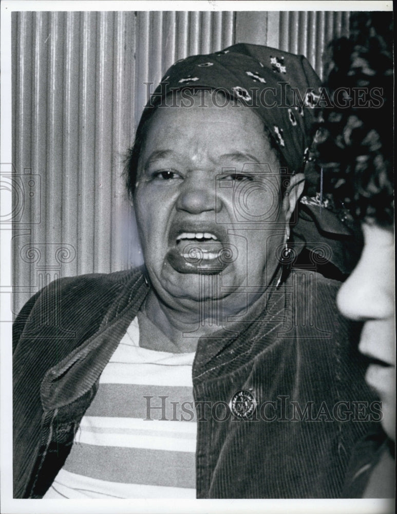 1985 Press Photo Carmen Diaz Arrested for Drugs