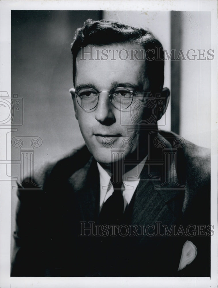 1953 Press Photo Carl R. McGowen ,United States federal judge.
