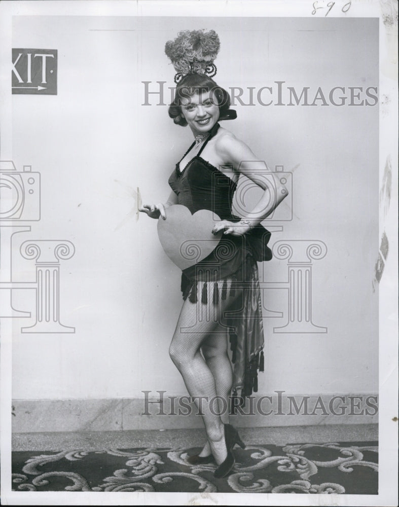 1953 Press Photo Nelle Fsher, Dancer.